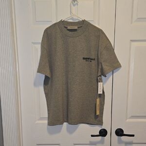 Essentials Men's Gray Short Sleeve Tee